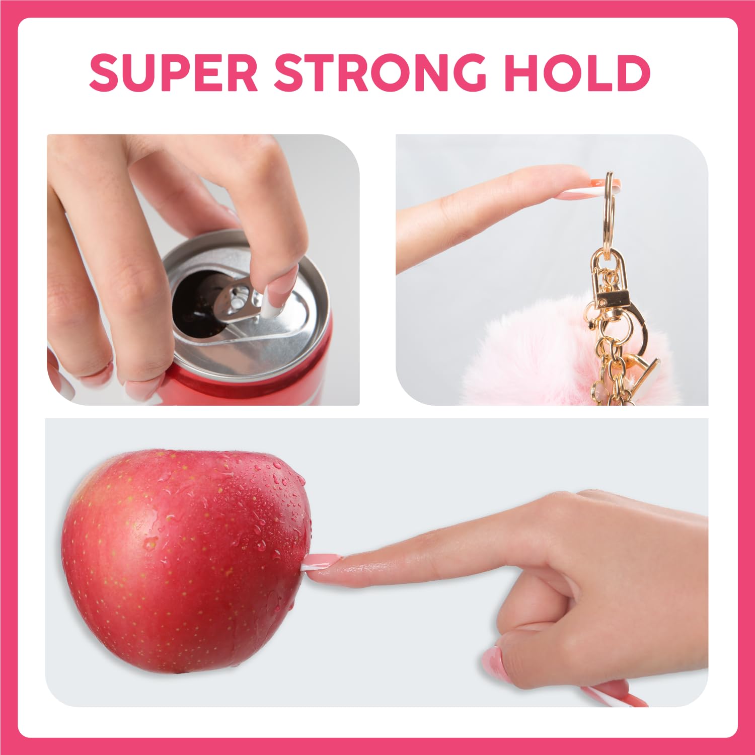 Lovful Extra Strong Brush-On Nail Glue for Press-Ons | Quick-Dry, Long-Lasting (7g)