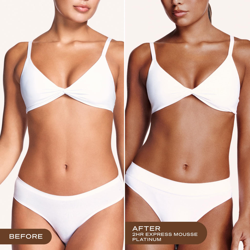 Loving Tan Platinum 2HR Express Self Tanning Mousse – Darkest Shade Yet | 5+ Applications