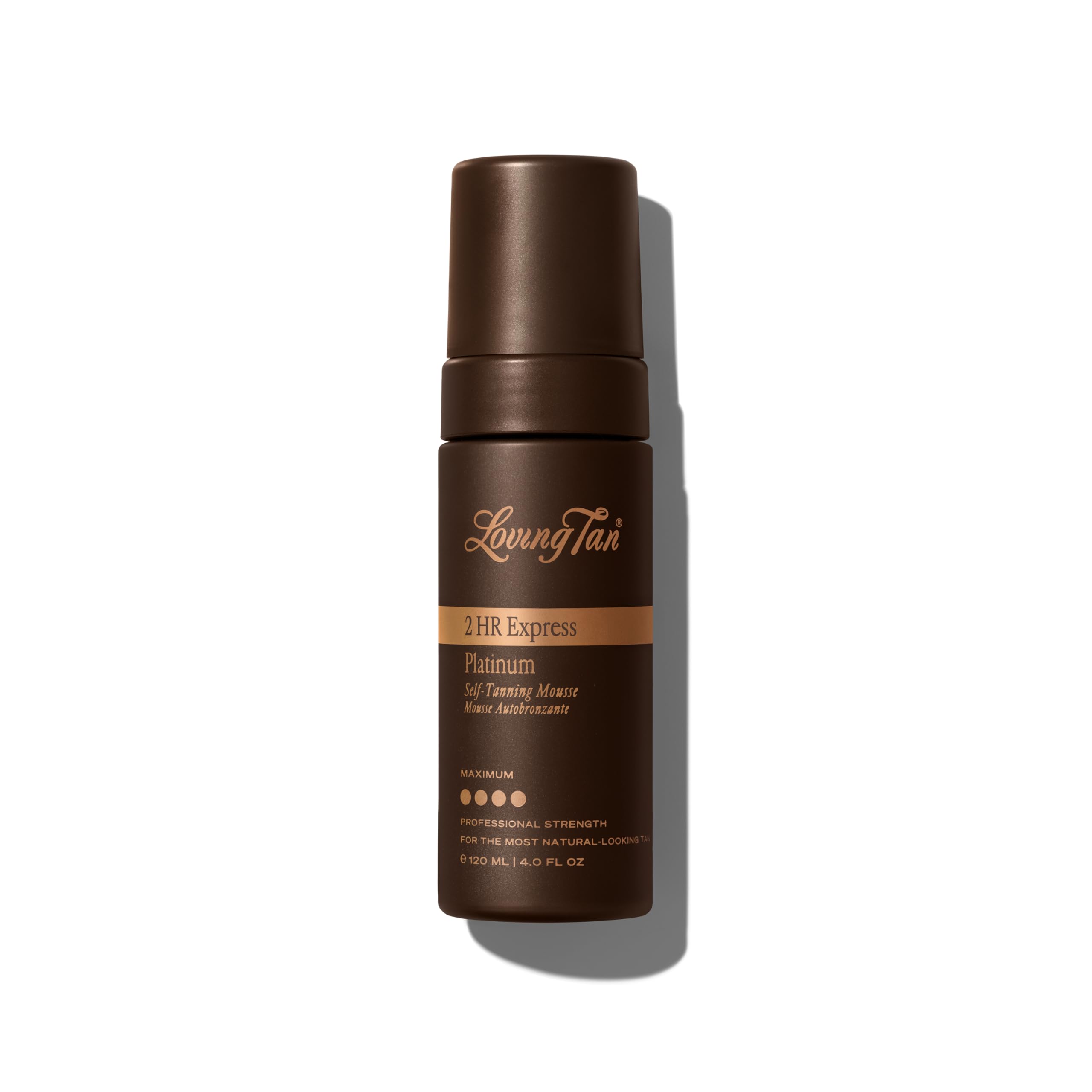 Loving Tan Platinum 2HR Express Self Tanning Mousse – Darkest Shade Yet | 5+ Applications