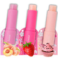 Lovisia Kirby 3EA Hydrating Lip Balm – Strawberry, Peach & Cake | Made in Japan