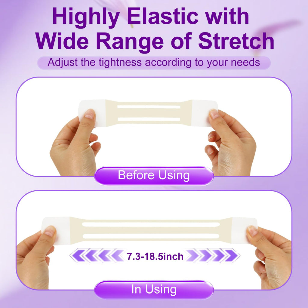 Loxbcin Neck Tape Lifting Invisible – 40+4 Strips for Neck & Face Contouring