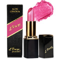 L'Paige Designer Lipstick Frosted Amethyst Sheen – Cool Berry Pink, Aloe Vera-Based Moisturizing Formula (Shade L53)