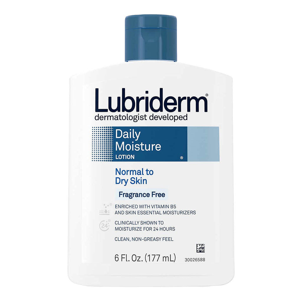 Lubriderm Daily Moisture Lotion Fragrance Free – 3-Pack