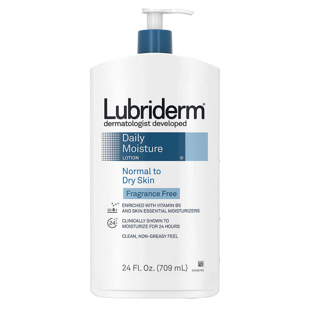 Lubriderm Daily Moisture Lotion Fragrance Free – 3-Pack