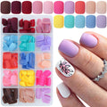 LuckForever 360pc Kids Press-On Nails – Matte Short Square Full Cover Kit