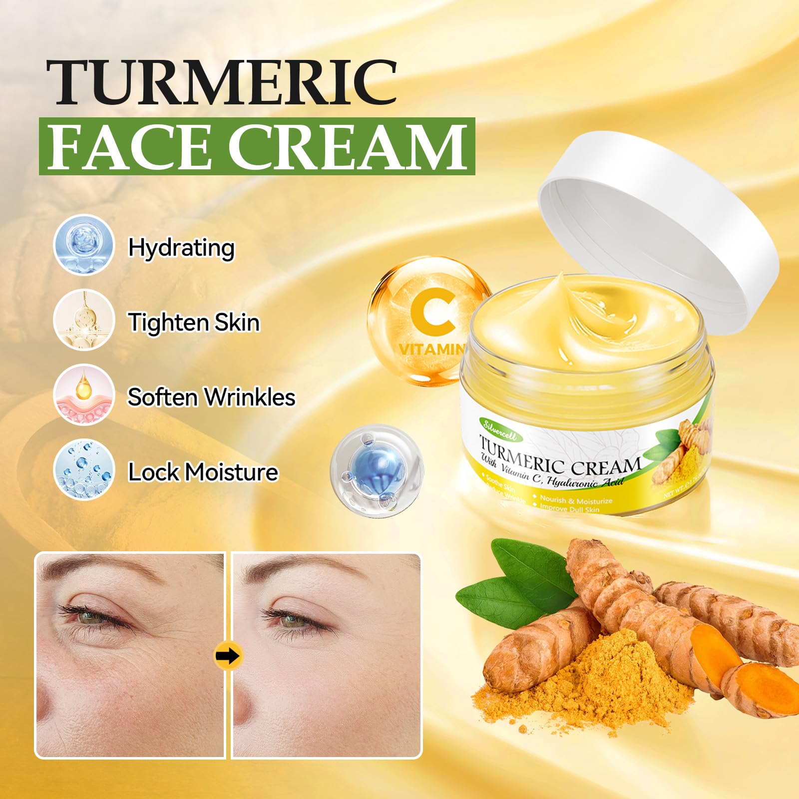 Lucoss Beauty Turmeric Skin Care Set – Glow, Hydration & Even Tone Gift for Her