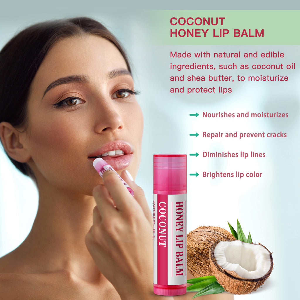 LUCOTIYA Coconut Vanilla Spa Gift Set – Travel Size Gifts for Women