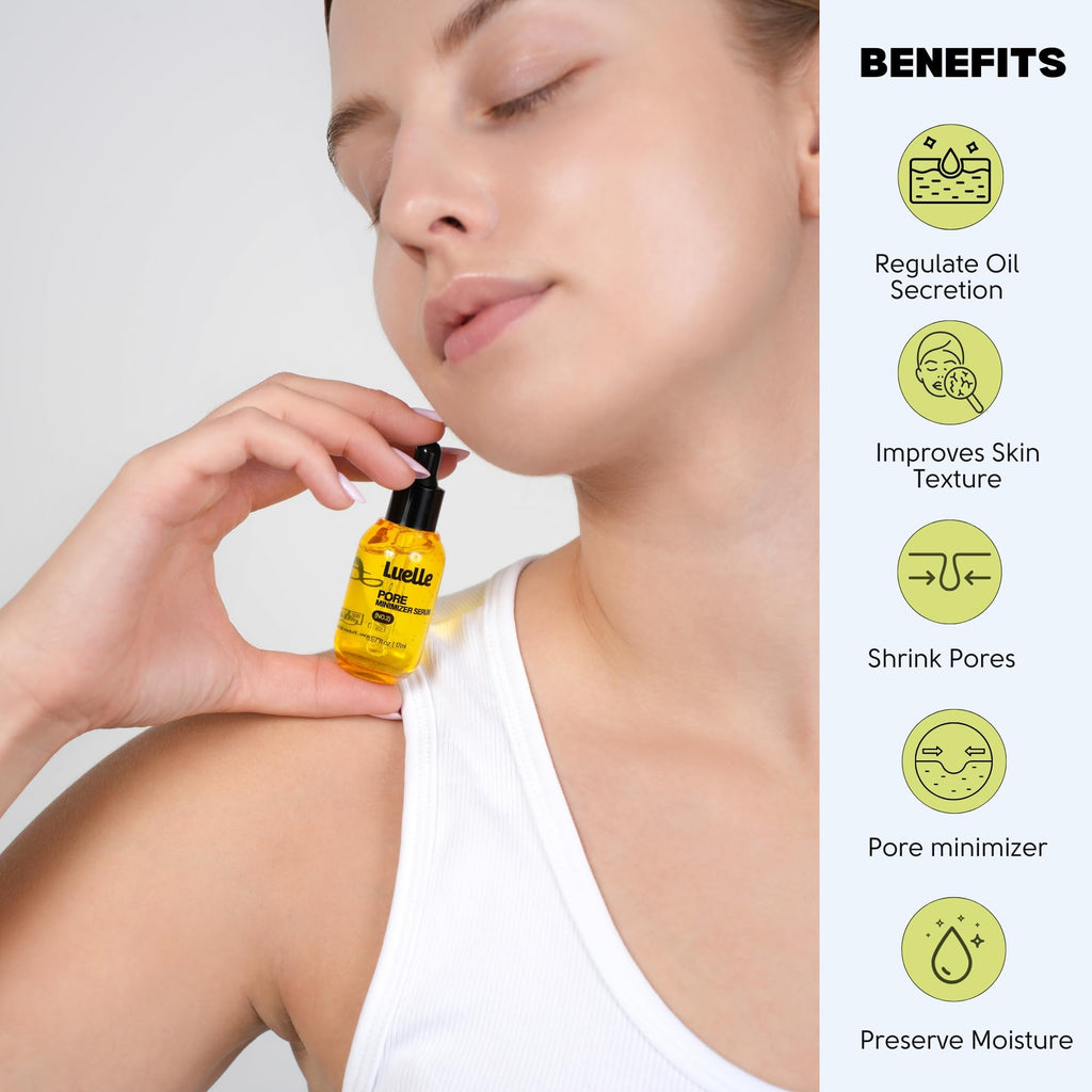 Luelle Pore Minimizer – Lightweight Facial Essence for Pore Refinement and Oil Control
