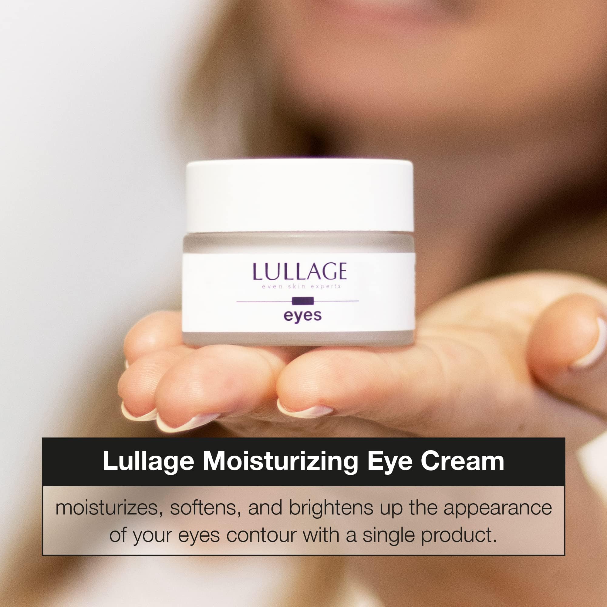 LULLAGE Eye Cream – Reduce Puffiness, Fine Lines & Dark Circles | 0.50 oz