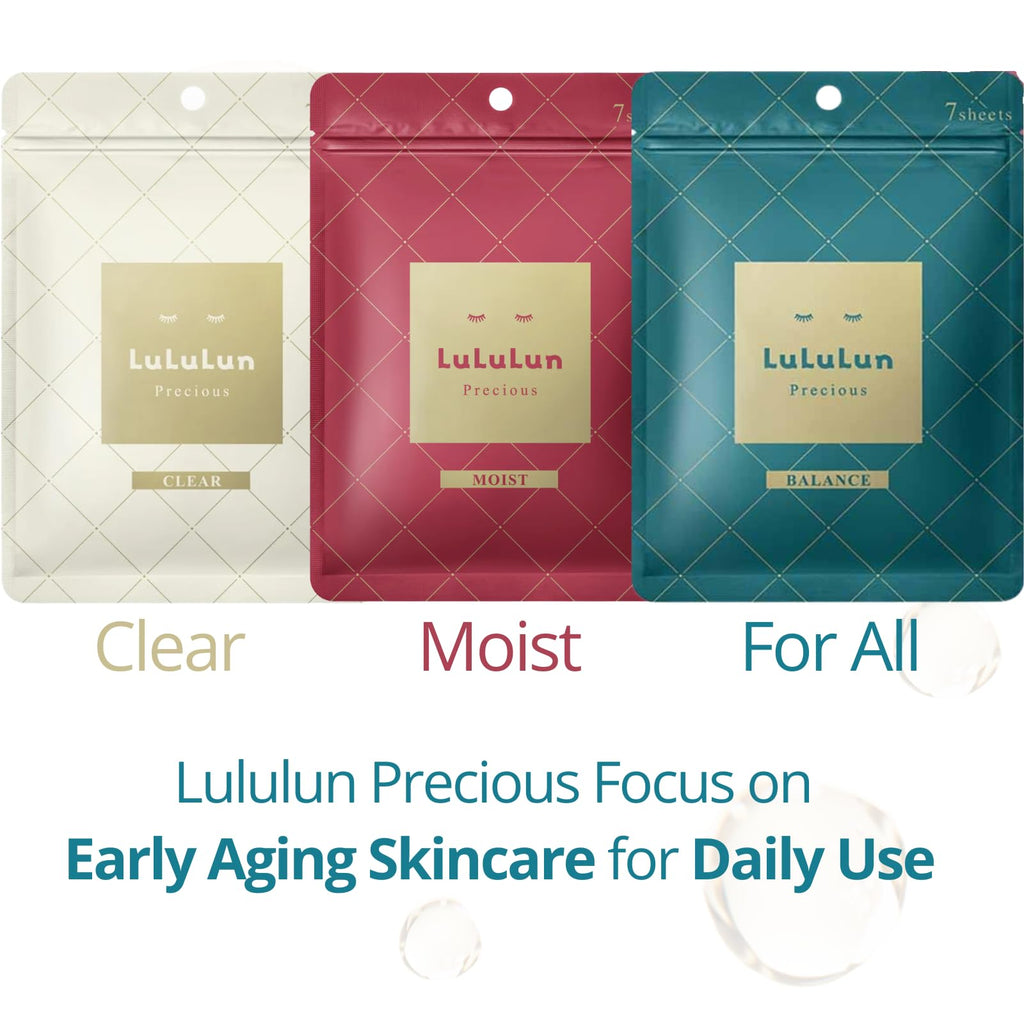 Lululun 14 Sheet Anti Aging Face Mask – Hydration, Collagen & Rice Extract | Japan Skincare