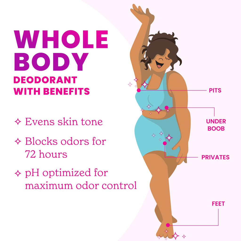 Lume Whole Body Deodorant – Vanilla Bliss Tube & Stick, Aluminum & Baking Soda Free, 72-Hour Odor Control