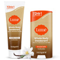 Lume Whole Body Deodorant – Vanilla Bliss Tube & Stick, Aluminum & Baking Soda Free, 72-Hour Odor Control