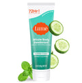 Lume Whole Body Deodorant - Invisible Cream Tube | 72-Hour Odor Control | Minted Cucumber