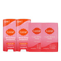 Lume Whole Body Deodorant & Soap Bundle — Peony Rose, Aluminum-Free, 2x 2.6 oz Deodorant + 2x 5 oz Soap