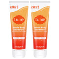 Lume Whole Body Deodorant - Invisible Cream Tube, 72-Hour Odor Control, Aluminum & Baking Soda Free - Clean Tangerine (Pack of 2)