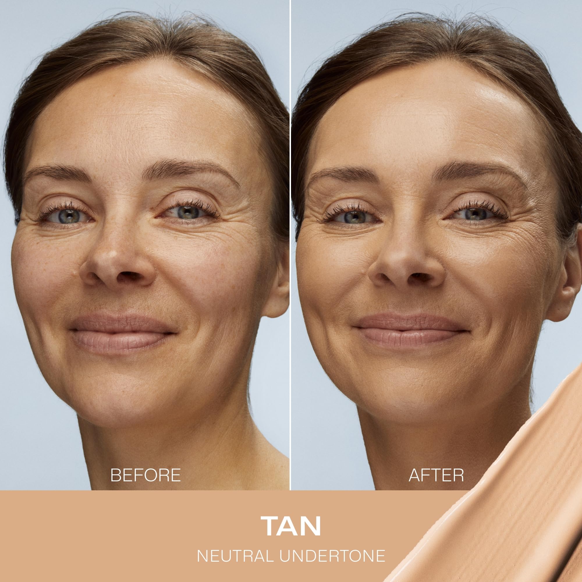 Lumene Color Correcting CC Cream — Lightweight Foundation, Tan Shade, Medium Coverage, Vegan
