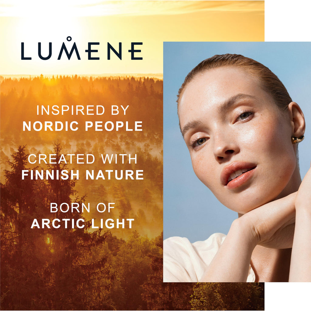 Lumene Color Correcting CC Cream — Lightweight Foundation, Tan Shade, Medium Coverage, Vegan