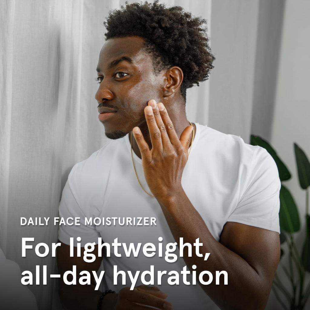 Lumin Daily Face Moisturizer for Men – Lightweight Niacinamide Hydration (50ml x 2)