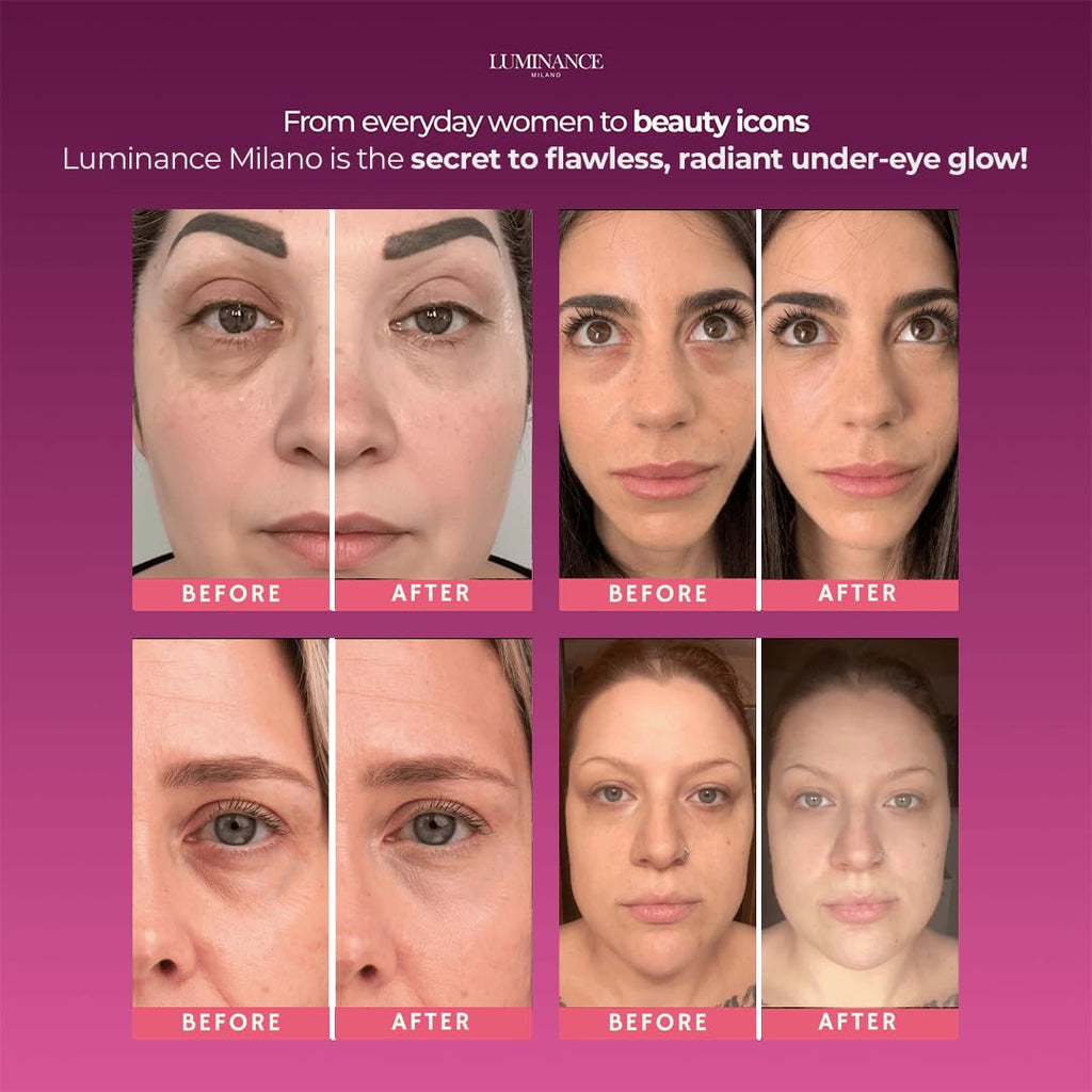 Luminance Milano Original Under Eye Brightener Pink – Lightweight Vegan Concealer