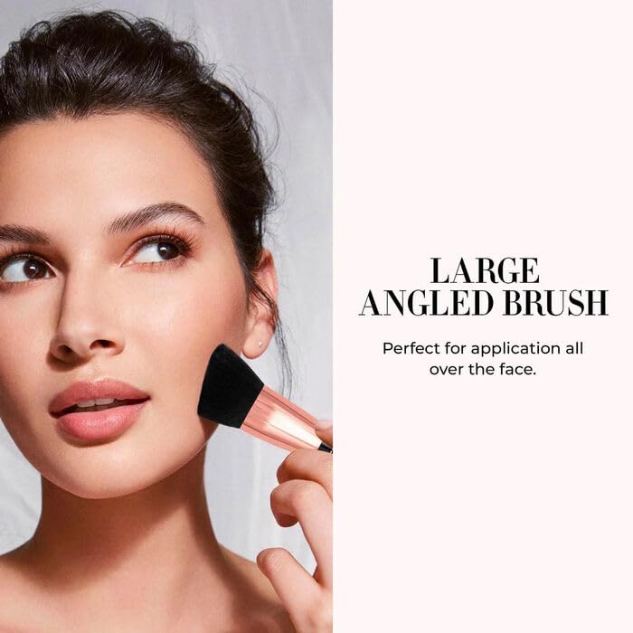 LUMINESS Silk Airbrush Spray Foundation 3-Piece Kit – Medium Warm, Buildable Coverage, Hydration, Humidity-Resistant