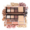 LUMINESS Face Time Essentials Palette – All-in-One Makeup Kit with 6 Eyeshadows, Bronzer, Blush, Highlighter & Powder