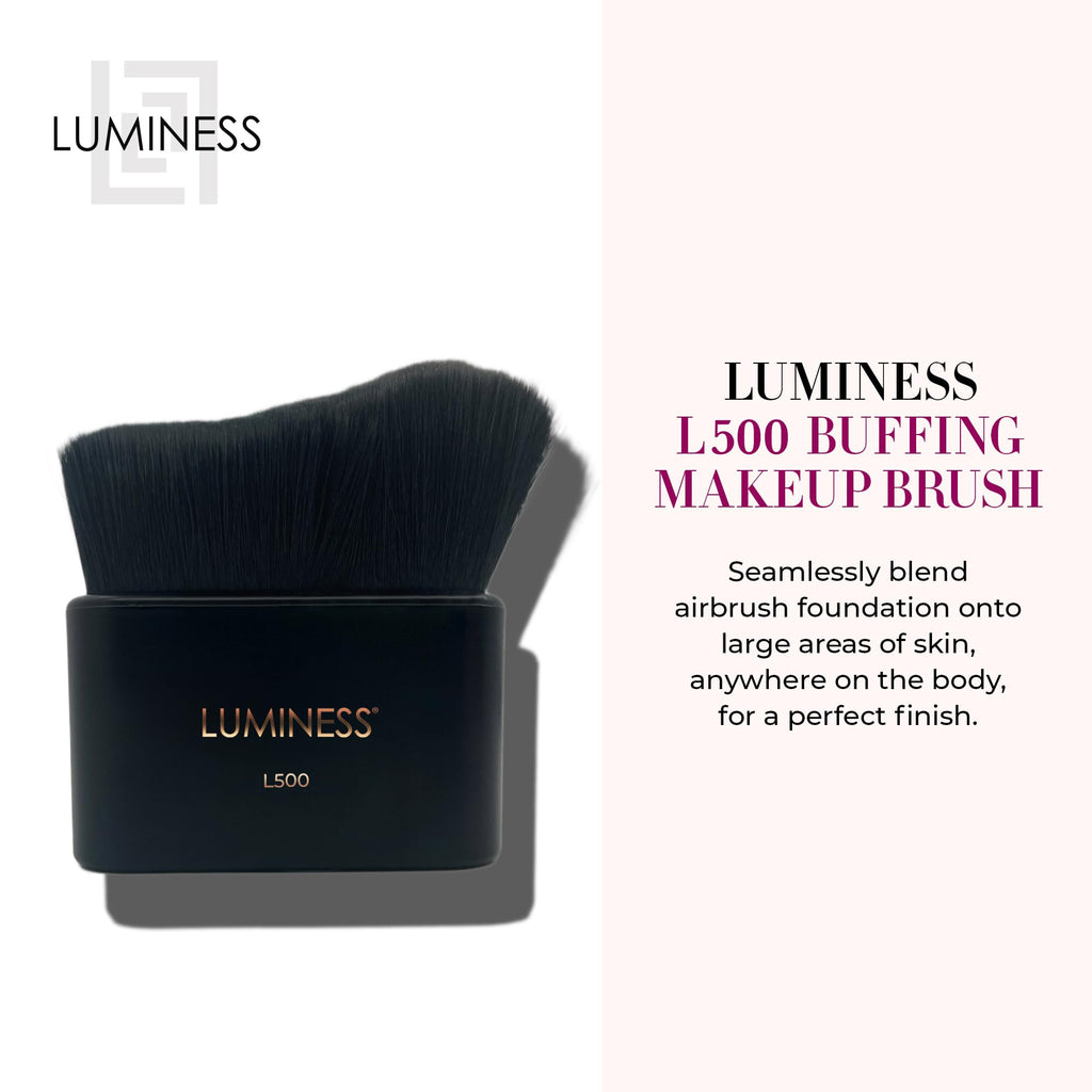 LUMINESS Large Body Makeup Brush – Flawless, Streak-Free Coverage for Face, Body & Self Tan