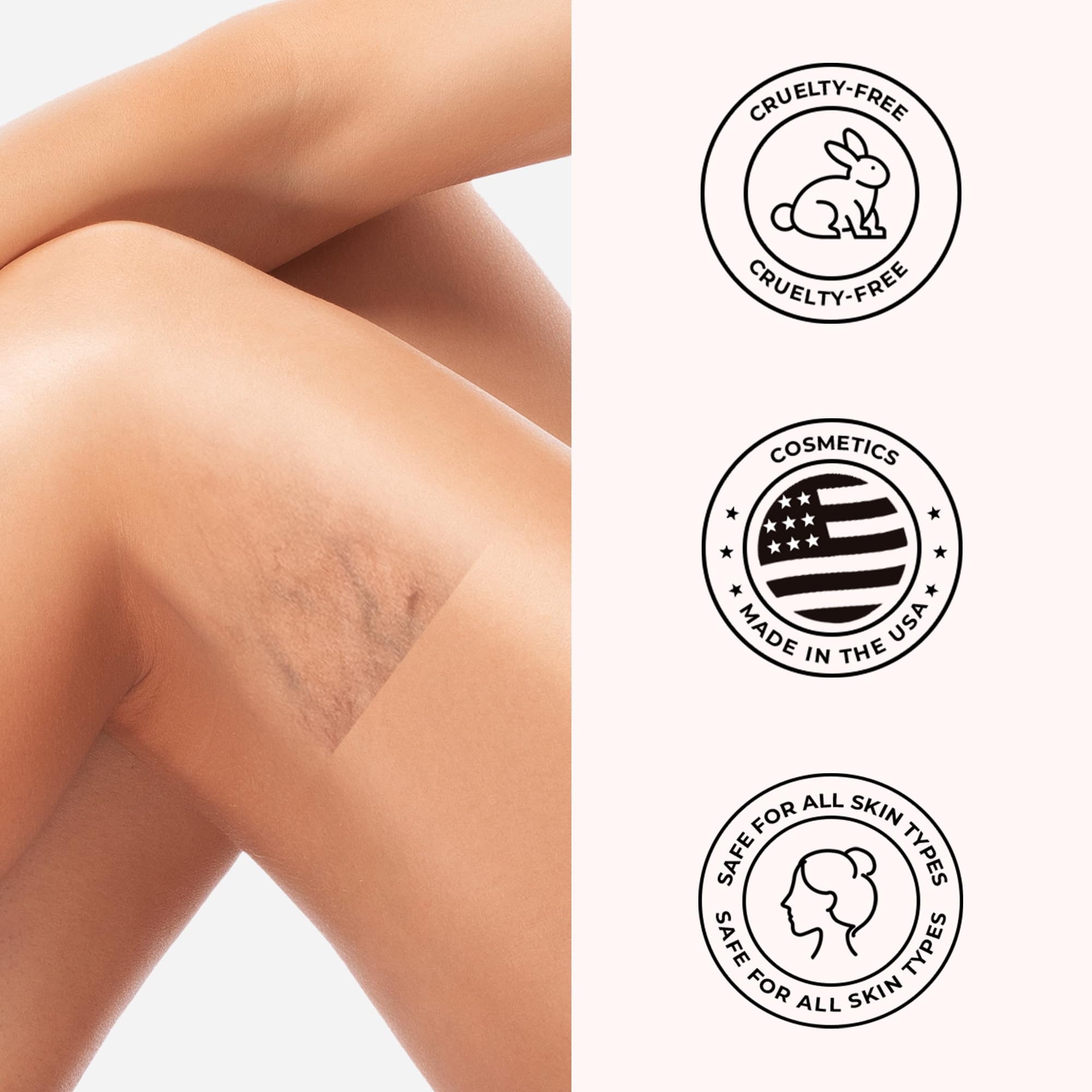 LUMINESS Large Body Makeup Brush – Flawless, Streak-Free Coverage for Face, Body & Self Tan