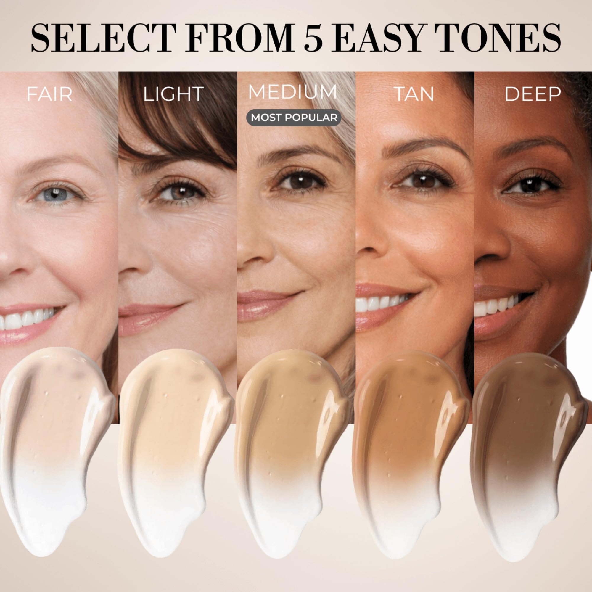 LUMINESS Liquid Mirage Color-Changing Foundation Kit with SPF 50