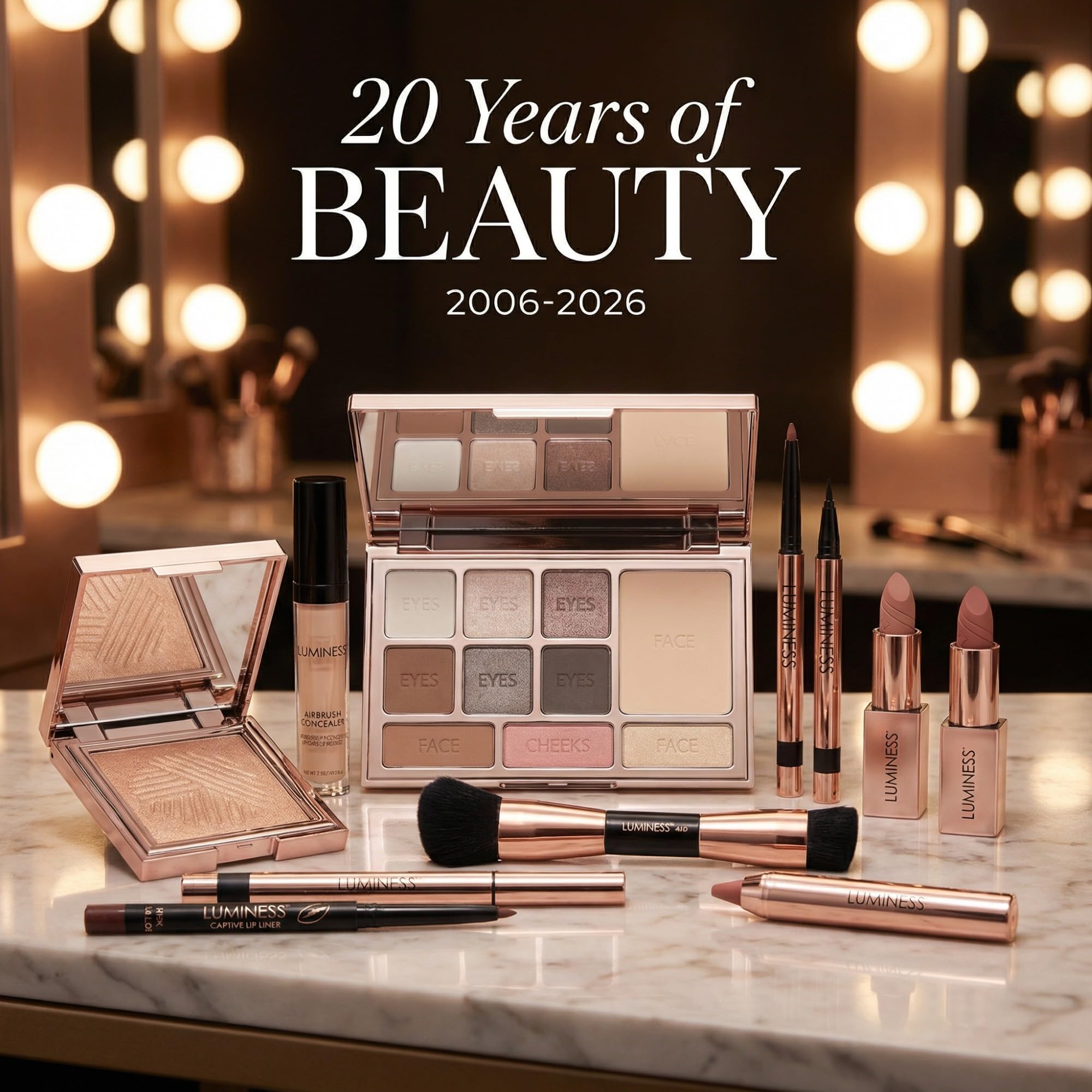 LUMINESS Liquid Mirage Color-Changing Foundation Kit with SPF 50