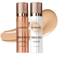 LUMINESS Silk Airbrush Foundation & Primer Kit – Hydrating Silk Formula (Shade Fair)