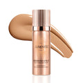 LUMINESS Silk Airbrush Spray Foundation – Buildable Coverage, Hydration & Anti-Aging (050 Medium Warm)