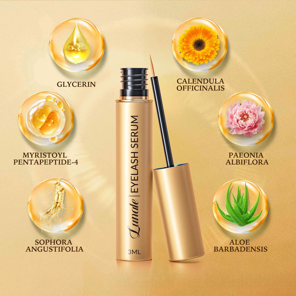 Lunale Eyelash Growth Serum – Advanced Formula for Thicker, Longer Lashes (3ml)