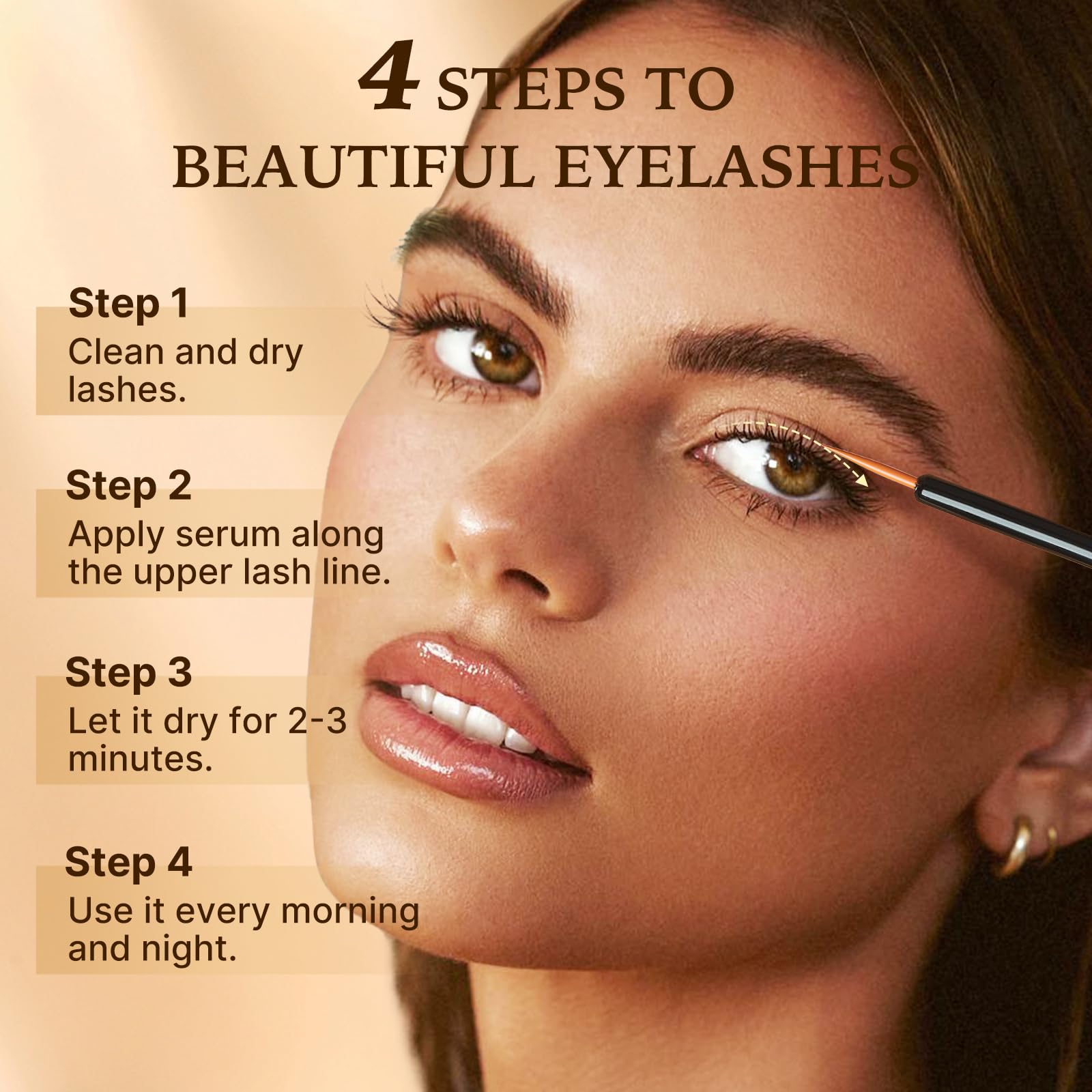 Lunale Eyelash Growth Serum – Advanced Formula for Thicker, Longer Lashes (3ml)