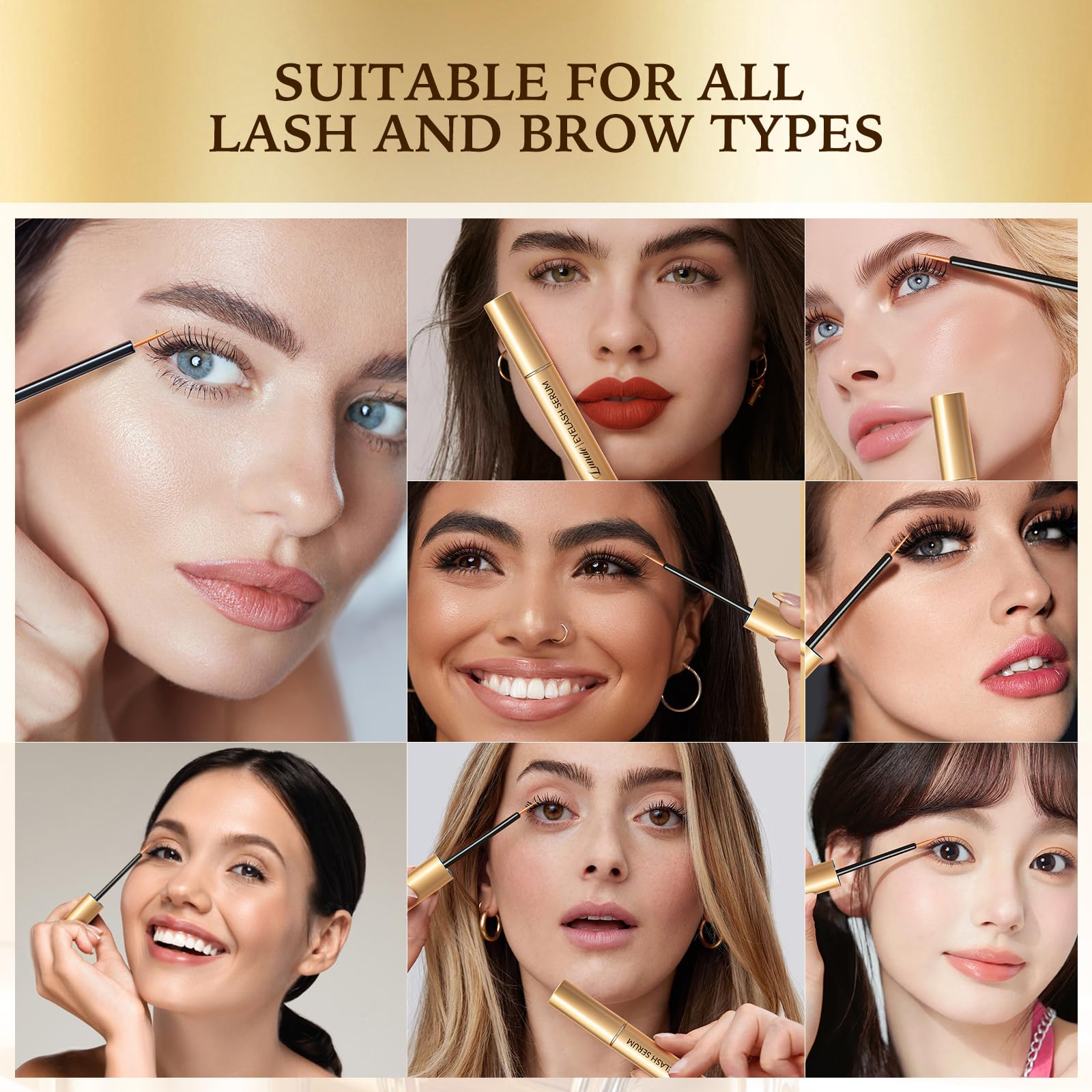 Lunale Eyelash Growth Serum – Advanced Formula for Thicker, Longer Lashes (3ml)