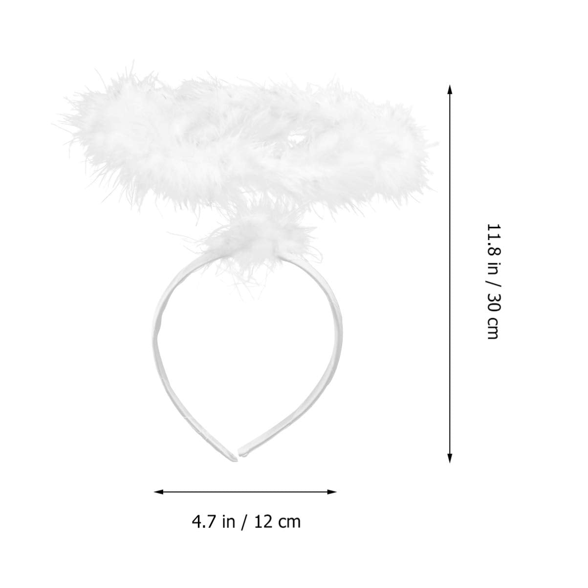 Lurrose 3pcs Angel Headbands White Halo – Halloween Costume Accessories