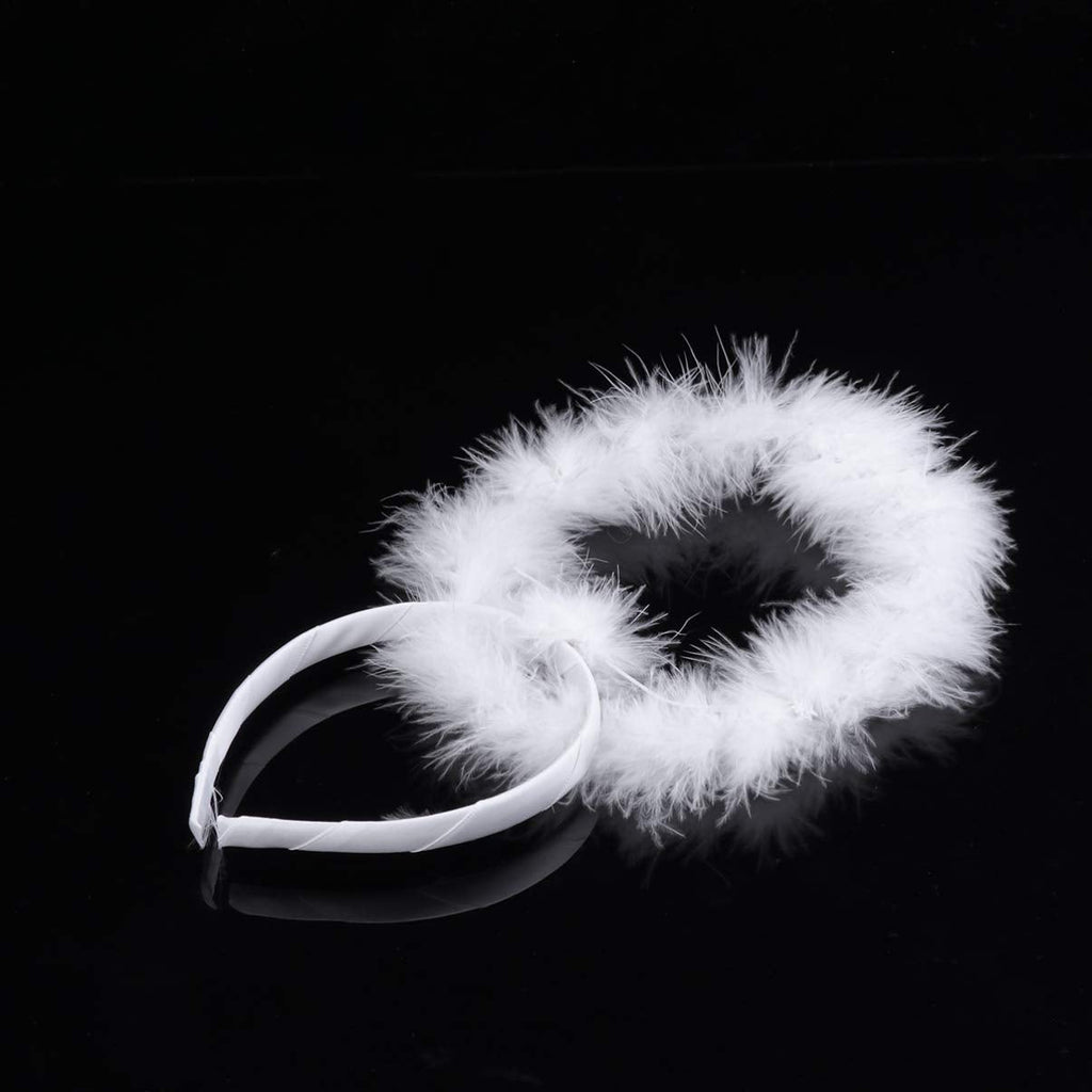 Lurrose 3pcs Angel Headbands White Halo – Halloween Costume Accessories