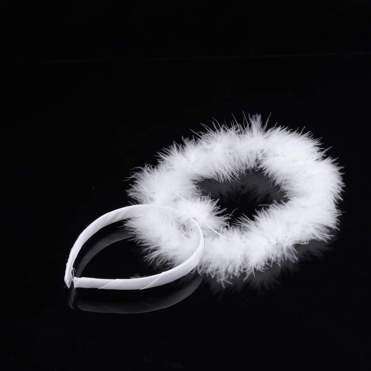Lurrose 3pcs Angel Headbands White Halo – Halloween Costume Accessories