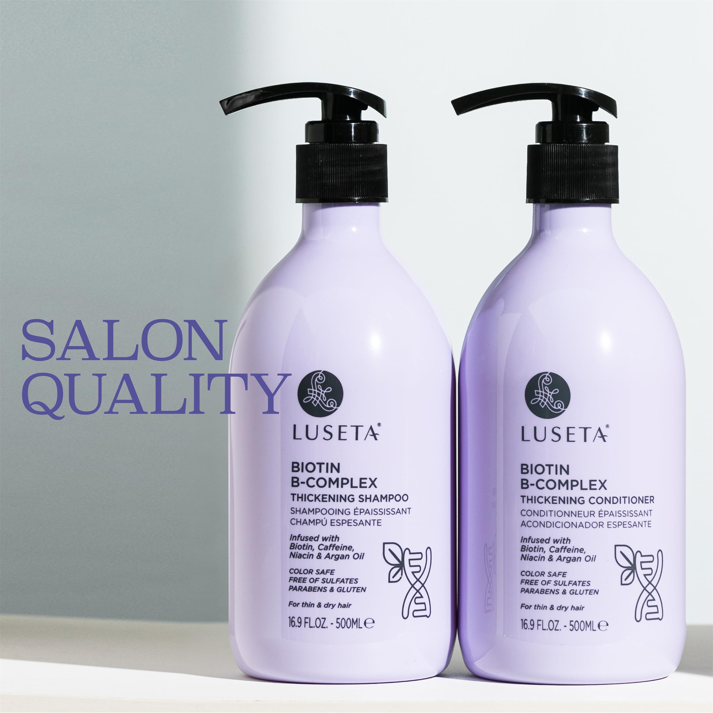 Luseta B-Complex Shampoo & Conditioner Set – Hair Strength & Volume