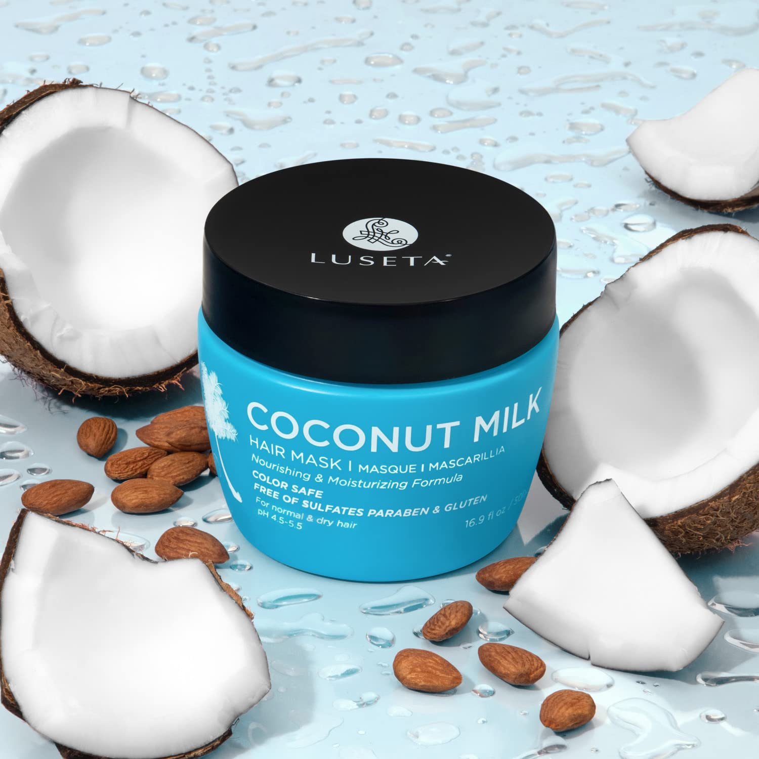 Luseta Coconut Milk Hair Mask 16.9 oz – Hydrating, Sulfate-Free