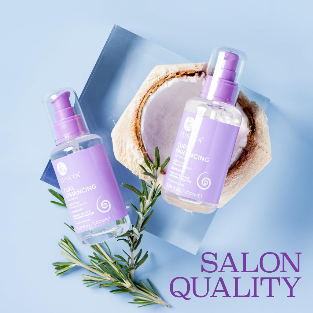 Luseta Curl Enhancing Hair Oil | Define Curl & Restore Bounce | Anti-Frizz