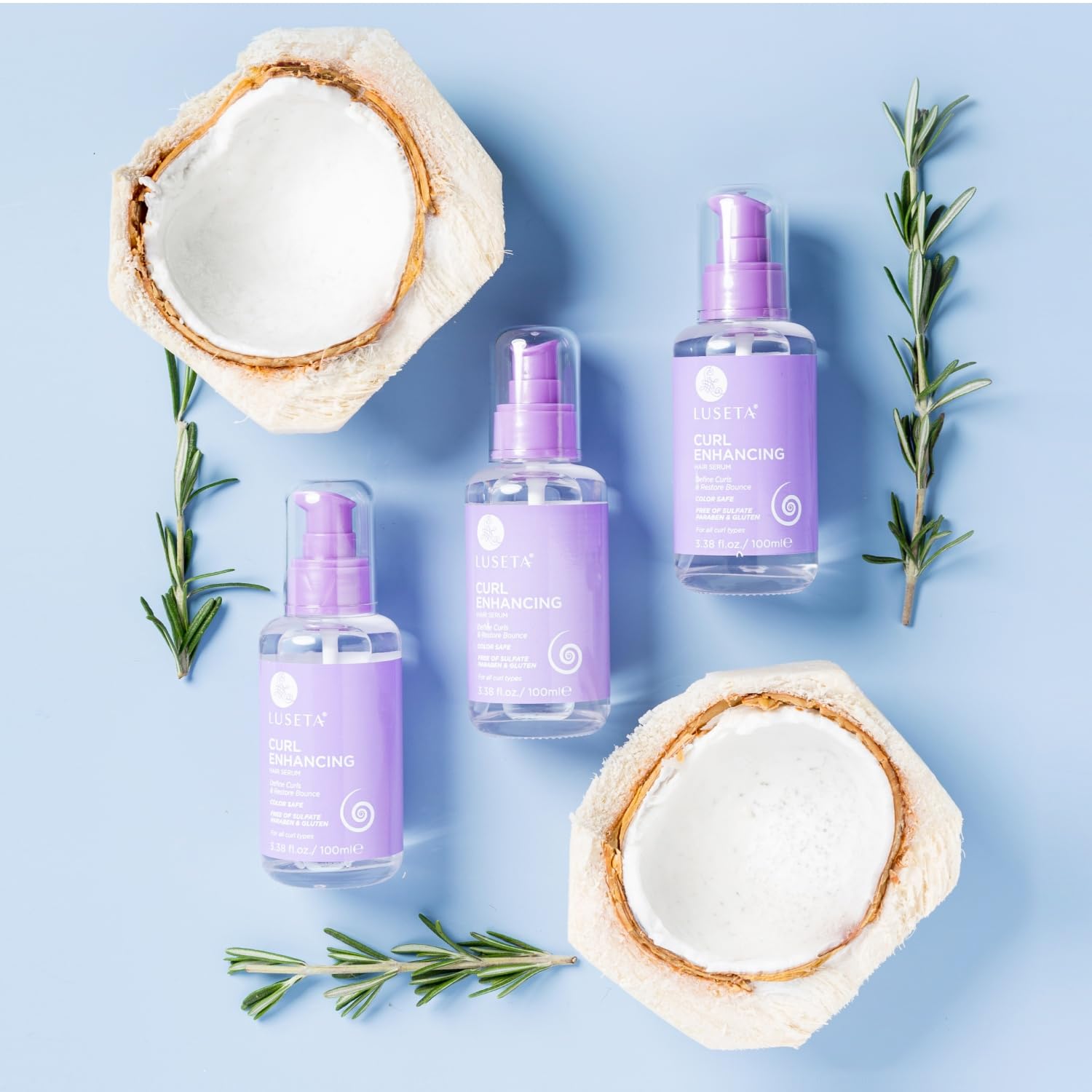 Luseta Curl Enhancing Hair Oil | Define Curl & Restore Bounce | Anti-Frizz