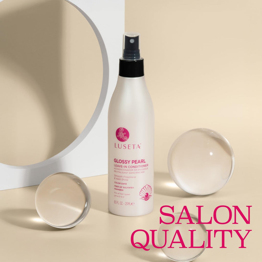 Luseta Glossy Pearl Leave-In Conditioner - Hydrate, Shine, and Smooth | 8.5oz