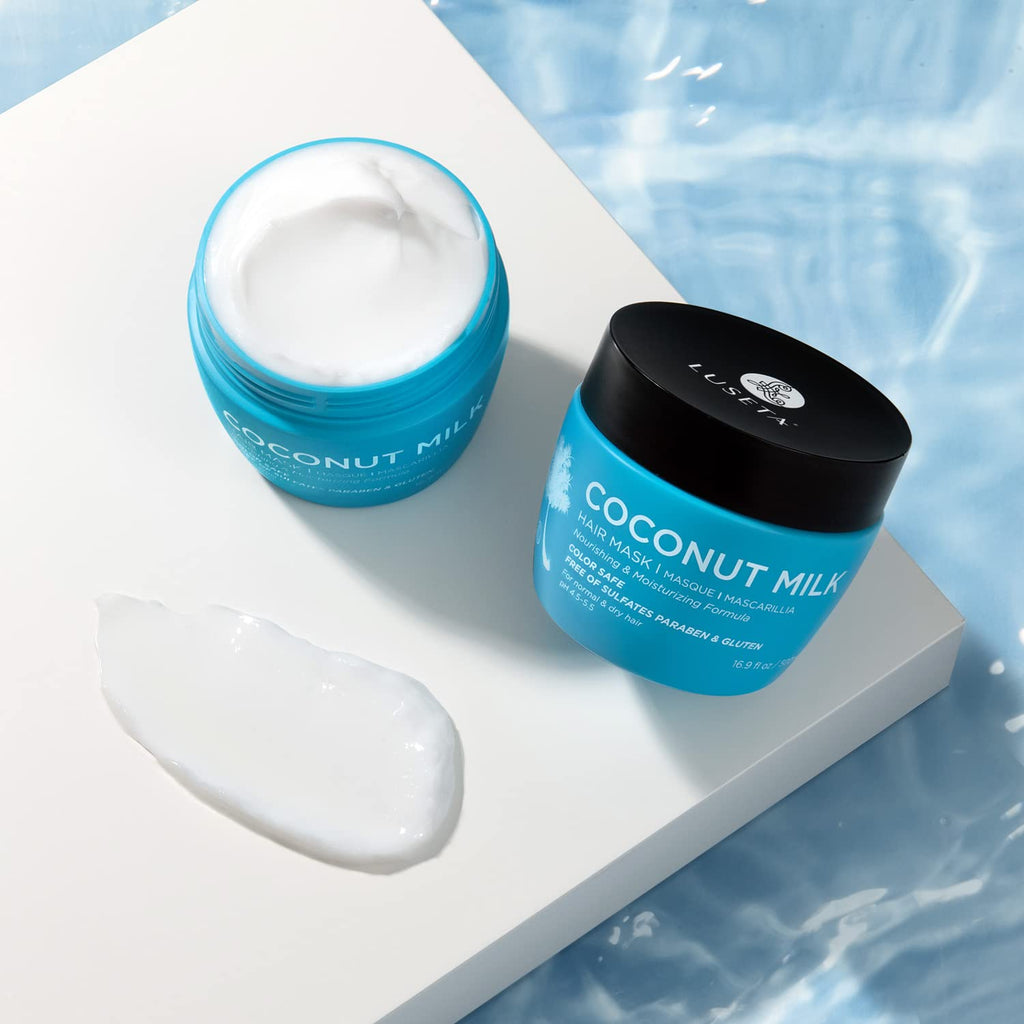 Luseta Coconut Milk Hair Mask 16.9 oz – Hydrating, Sulfate-Free