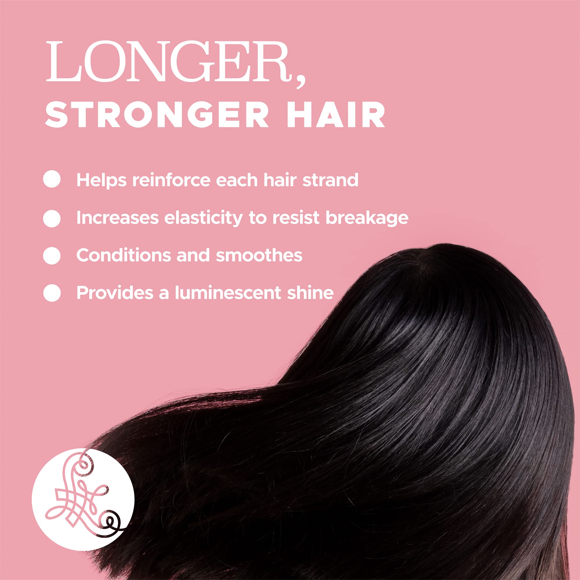 L LUSETA Keratin Hair Oil Serum for Color Treated Hair – Strengthen & Nourish