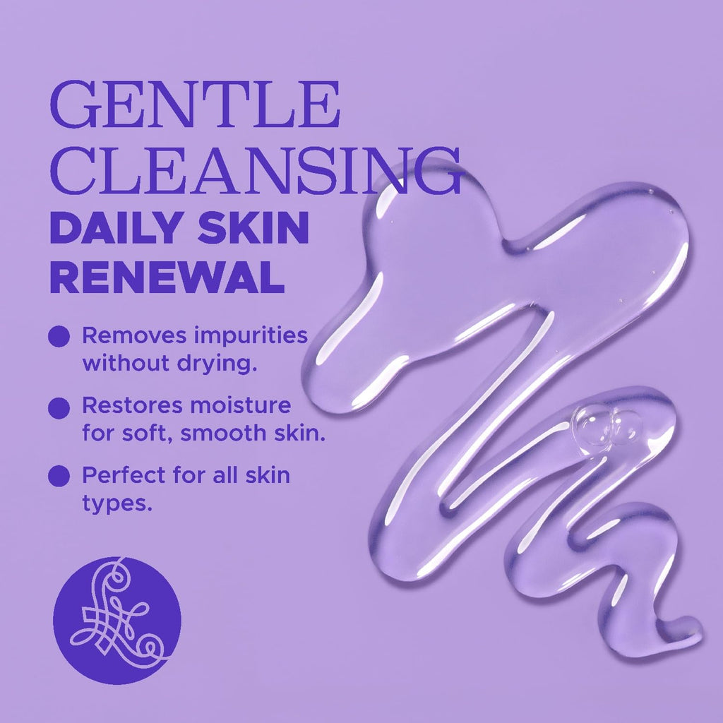 Luseta Lavender & Collagen Body Wash – Hydration, Calming Scent, 33.8oz