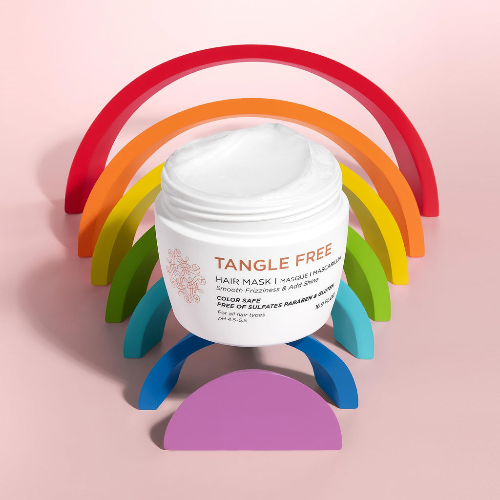 Luseta Tangle Free Hair Mask with Keratin & Argan Oil | Color Safe 16.9oz
