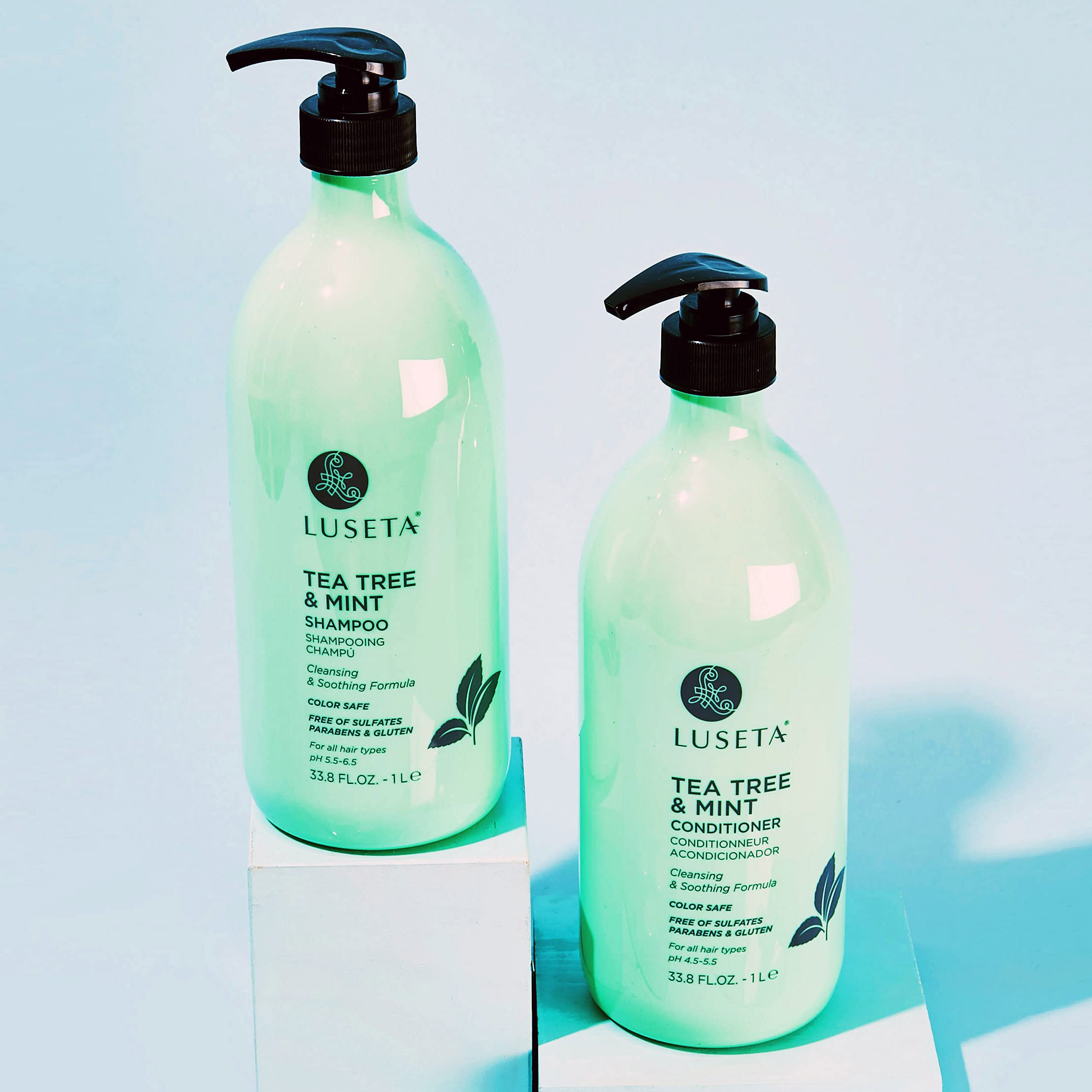 Luseta Tea Tree & Mint Conditioner 33.8 oz – Refreshing, Nourishing Scalp Care (Paraben & Sulfate Free)