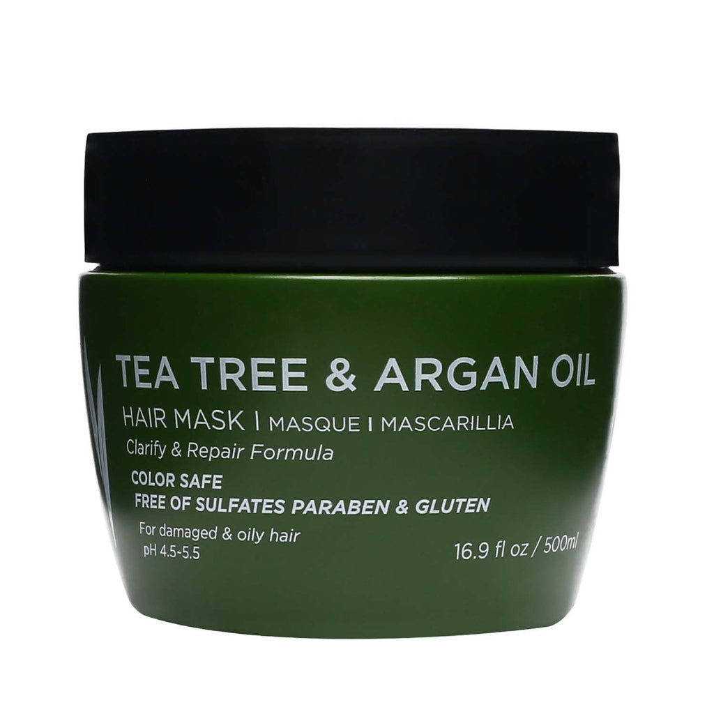 Luseta Tea Tree Oil Hair Mask 16.9 oz – Hydrating, Color-Safe Treatment