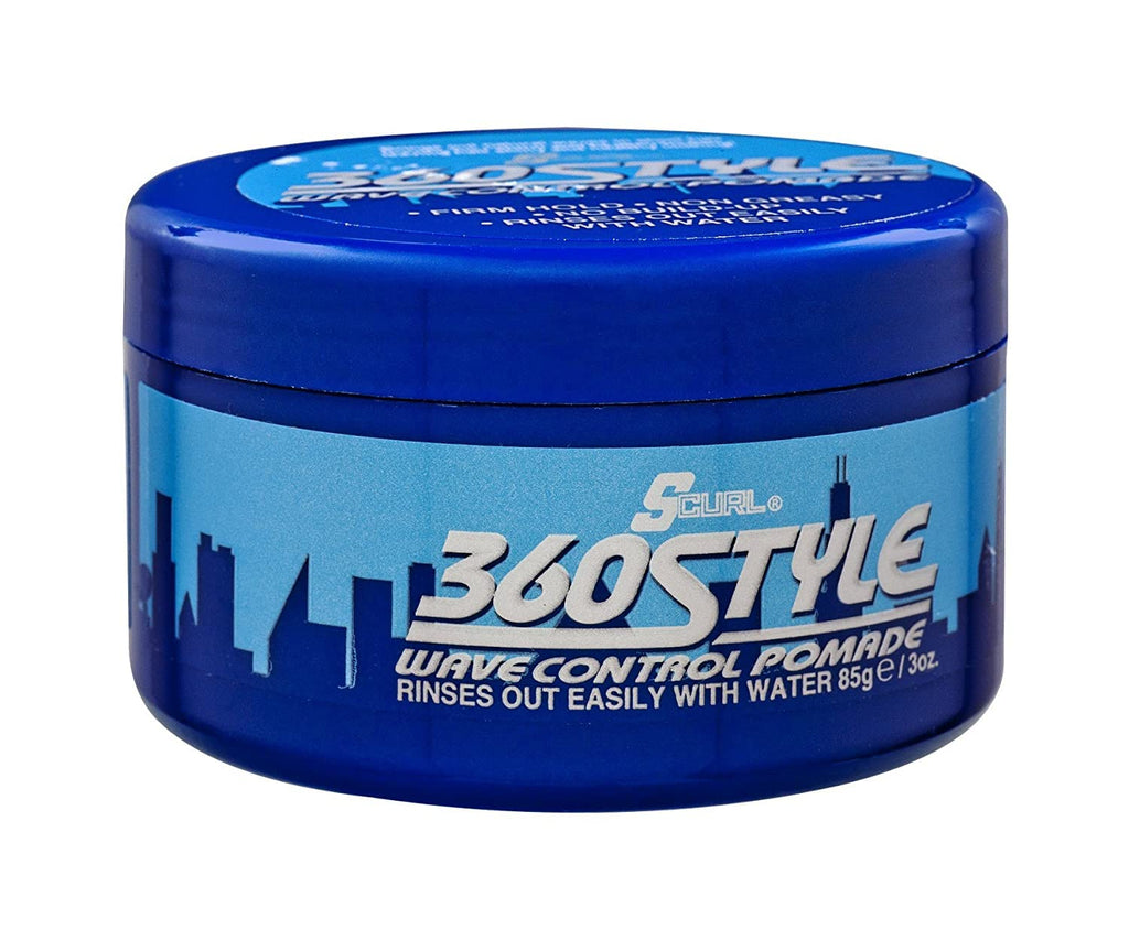 Luster's S-Curl 360 Wave Control Pomade – 6 Pack (3 oz each)