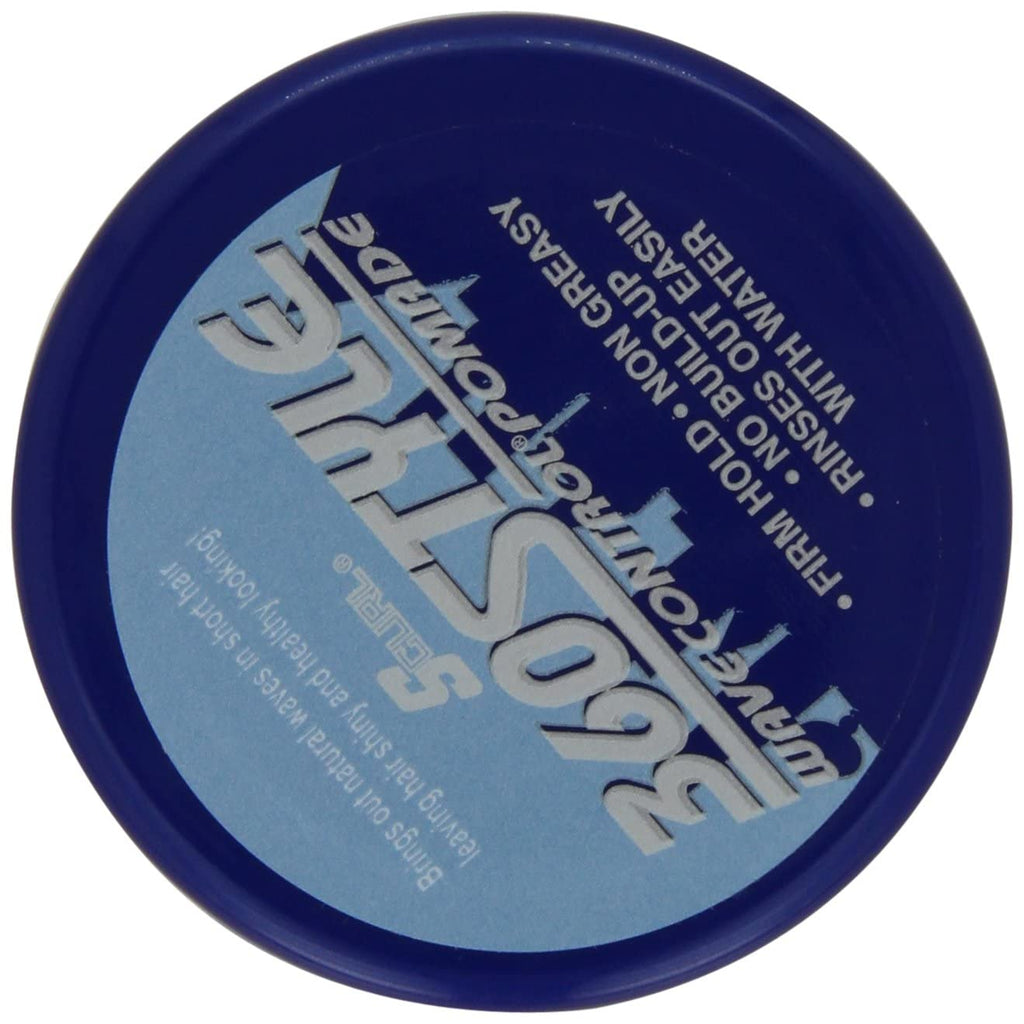 Luster's S-Curl 360 Wave Control Pomade – 6 Pack (3 oz each)